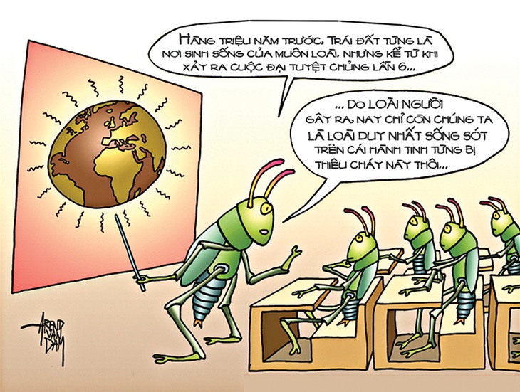 Trời chợt mưa chợt nắng, hỏi vì ai? - tranh của họa sĩ Hà Lan Arend van Dam.