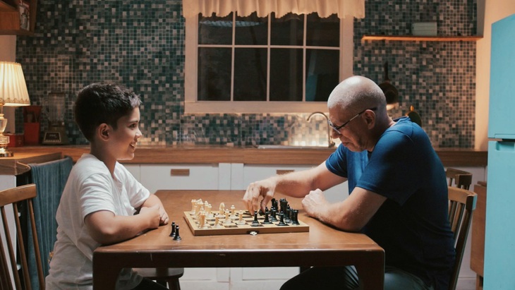 Rapper nhí Shumo và cha&nbsp;