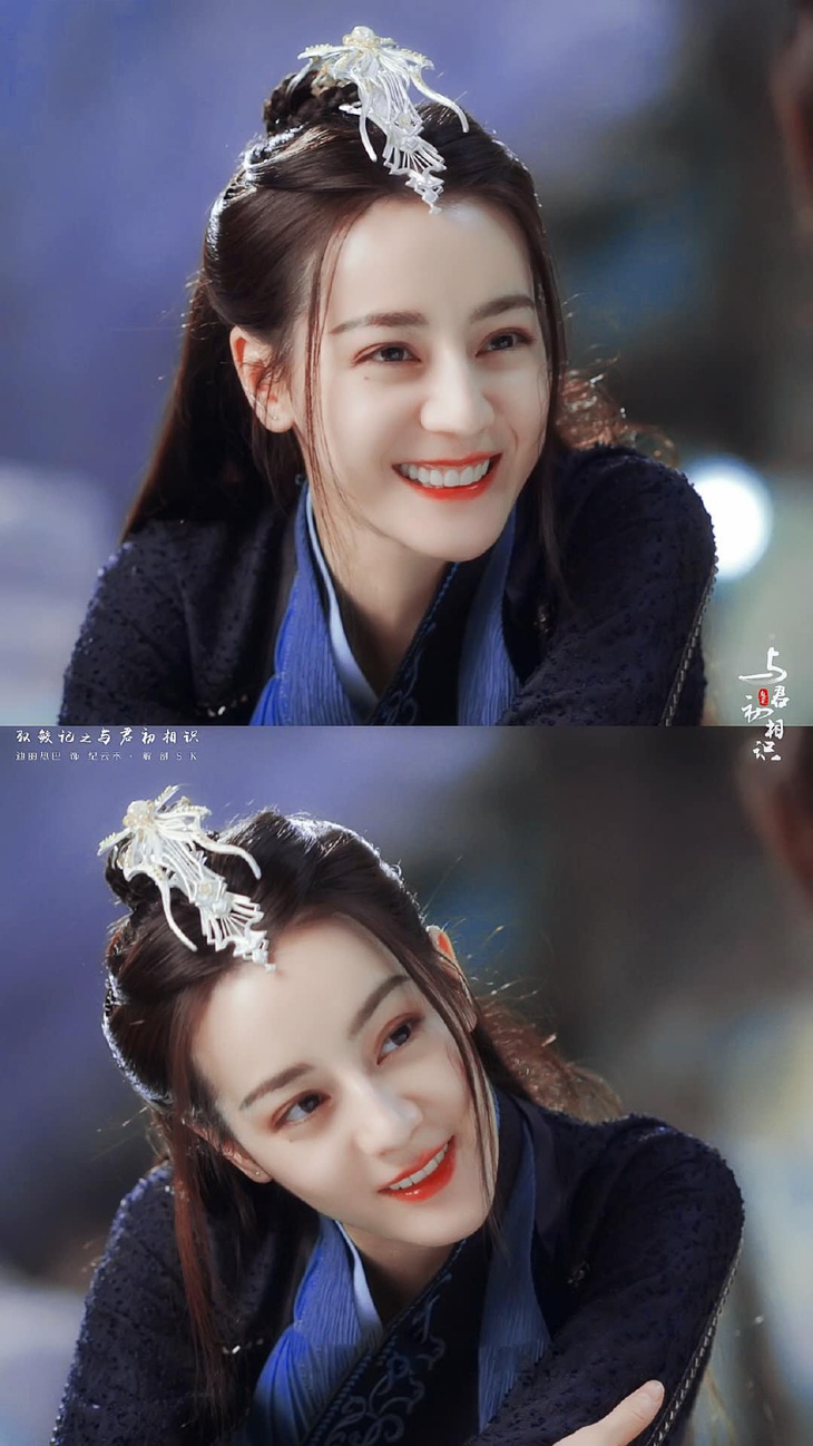 Nhan sắc Địch Lệ Nhiệt Ba được ví như tiên tử khi hóa thân thành mỹ nhân cổ trang