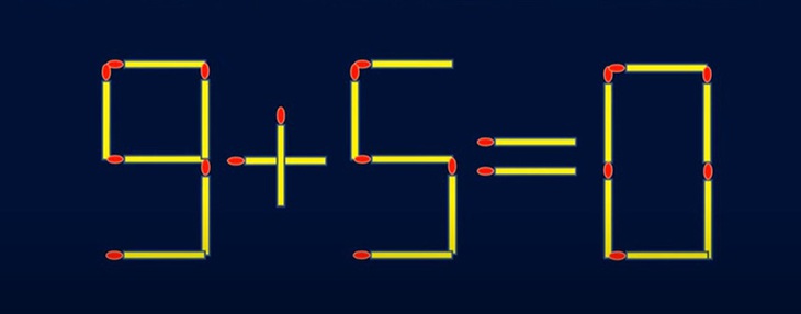 Thử tài IQ: Di chuyển một que diêm để 5+7=1+9 thành phép tính đúng - Ảnh 7.