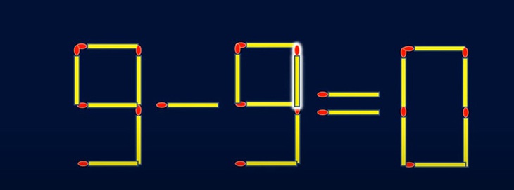 Thử tài IQ: Di chuyển một que diêm để 3+4=4+1 thành phép tính đúng - Ảnh 1.