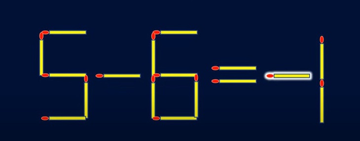 Thử tài IQ: Di chuyển một que diêm để 9-2=9-4 thành phép tính đúng - Ảnh 1.