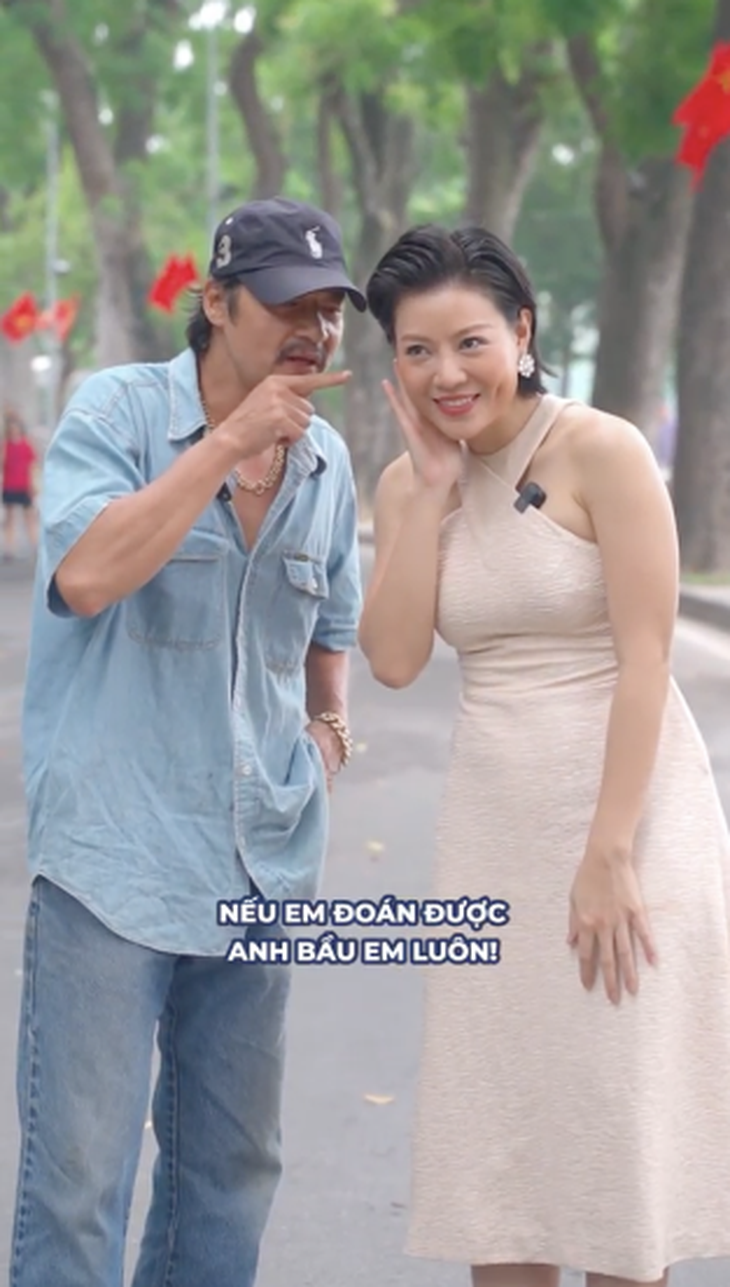 Võ Hoài Nam và Thanh Hương cũng "bắt tay" tạo điều bất ngờ trước lễ trao giải Cánh diều vàng 2023