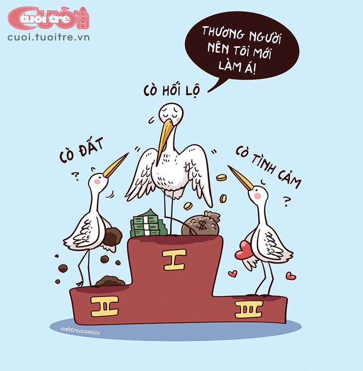 Ai là số 1&nbsp;họ nhà cò? - Tranh biếm họa của Anh Trọc Comics 