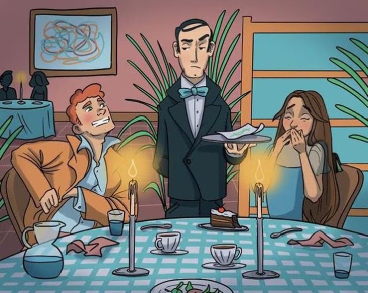 Thử tài tinh mắt: 4 khuôn mặt ẩn giấu ở đâu trong tiệm bánh? - Ảnh 4.