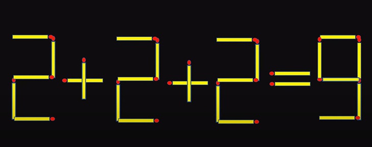 Thử tài IQ: Di chuyển hai que diêm để 3x9=5 thành phép tính đúng - Ảnh 4.