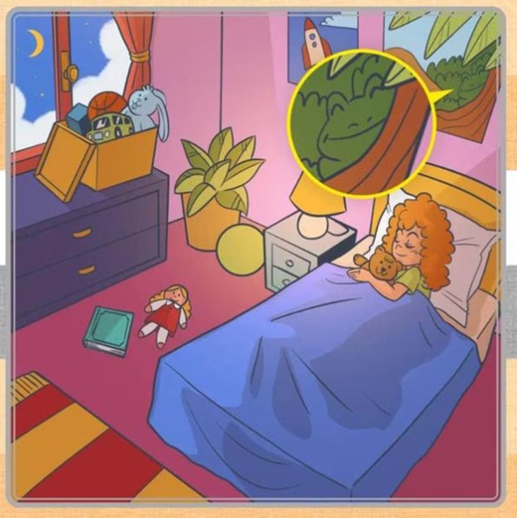 Thử tài tinh mắt: 4 khuôn mặt ẩn giấu ở đâu trong tiệm bánh? - Ảnh 1.