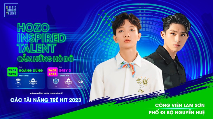 Cặp đôi "Hit maker" Gen Z: Hoàng Dũng, GreyD đổ bộ sân khấu 'Cảm hứng Hò Dô' tháng 9 - Ảnh 1.