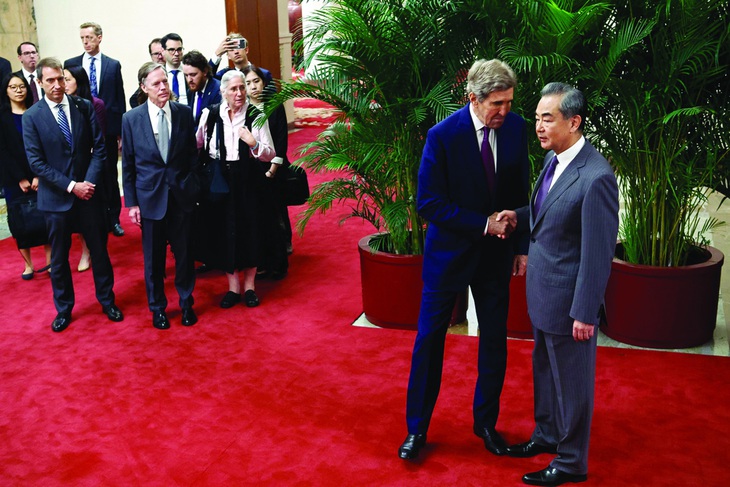 Quan hệ Trung - Mỹ đan cài nhiều yếu tố phức tạp, với lợi ích cũng rất lớn, chứ không chỉ có đối đầu. Ảnh: Politico