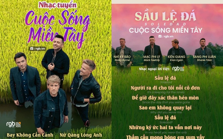 Đến Việt Nam, nhóm Westlife hài hước đổi tên thành "Cuộc sống miền Tây"