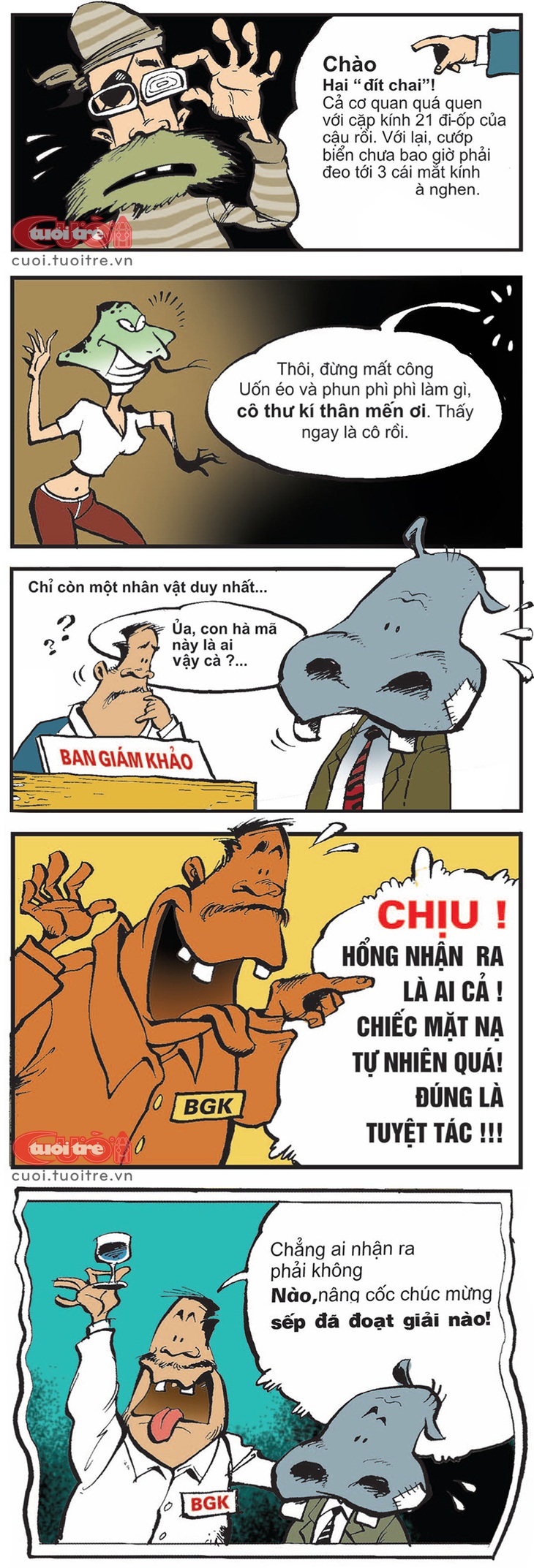 Cuộc thi hóa trang đêm&nbsp;Trung thu - Tranh: LEO (phóng tác) 