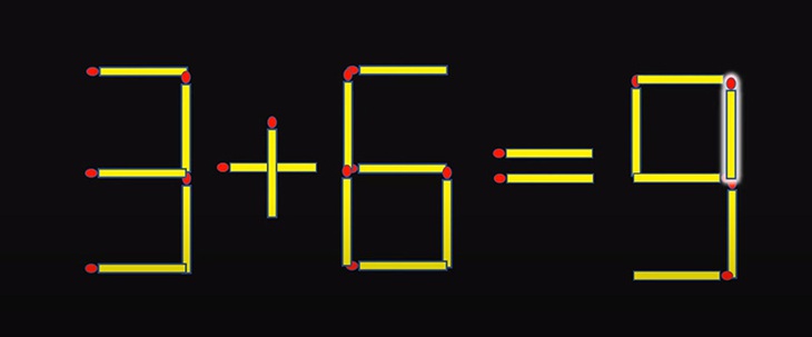 Thử tài IQ: Di chuyển hai que diêm để 7-0=6 thành phép tính đúng - Ảnh 1.
