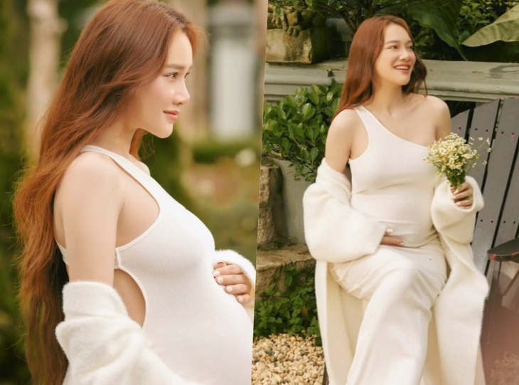 Ở nhiều góc chụp, Nhã Phương xinh đẹp tựa nàng thơ