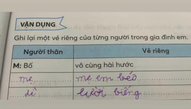 Con nít đâu biết nói dối. Bài tập về nhà cũng không thể làm sai!