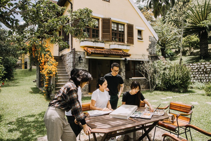 Sau nhiều năm, Ngọc Hân có cơ hội sống lại với đam mê mỹ thuật