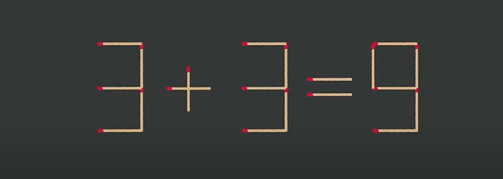 Thử tài IQ: Di chuyển một que diêm để 2+4+1=9 thành phép tính đúng - Ảnh 4.