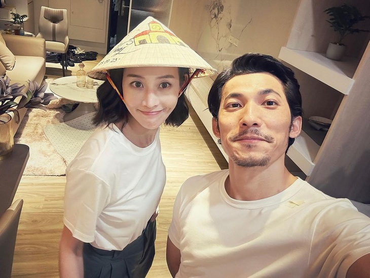 Liên Bỉnh Phát thân thiết bên 'mỹ nhân xứ Đài' Trương Quân Ninh - Ảnh 3.