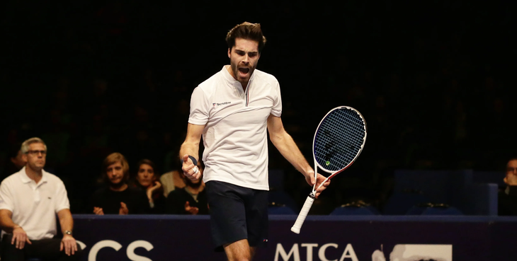 YouTuber Jules Marie đánh bại Benoit Paire - Ảnh: GETTY IMAGES