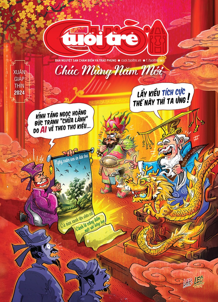 Bìa 1   Tuổi Trẻ Cười Xuân Giáp Thìn 2024