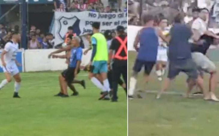 CĐV lao vào sân đánh cầu thủ đội nhà vì "thua còn láo"