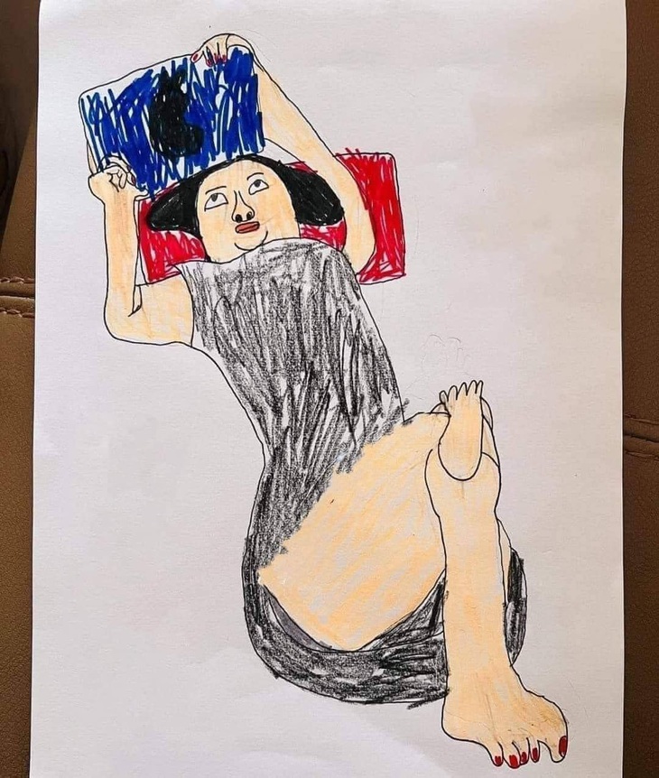 Bài tập về nhà: Vẽ chân dung mẹ em.