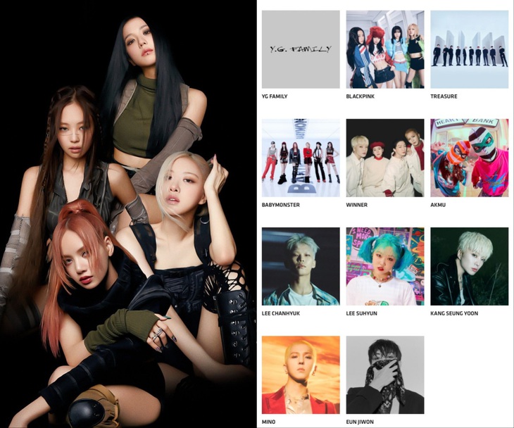 Hồ sơ cá nhân của BlackPink đã bị YG xóa khỏi trang web của công ty