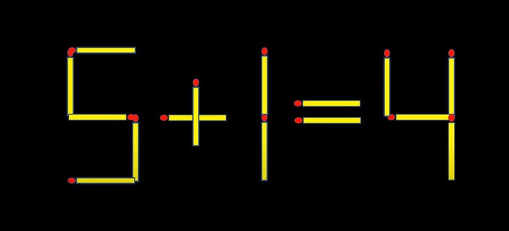 Thử tài IQ: Di chuyển một que diêm để 7-1=9 thành phép tính đúng- Ảnh 5.