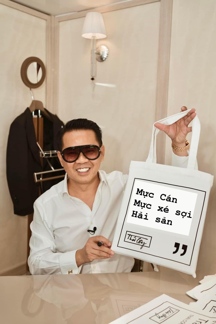 Một nhãn hàng mực xé sợi khác cũng không thể đứng ngoài 