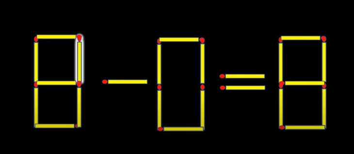 Thử tài IQ: Di chuyển một que diêm để 5x3=13-2 thành phép tính đúng- Ảnh 6.