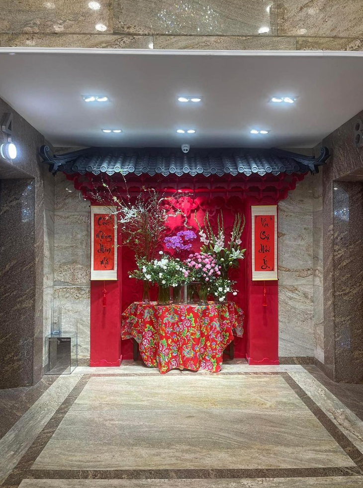 Trang trí Tết hơi... "cảm lạnh".