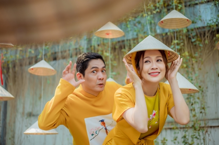 Đức Thịnh - Thanh Thúy từng là Hai Cù Nèo và Linda Kiều trong Ngày hội 30 năm một tiếng cười của Tuổi Trẻ Cười