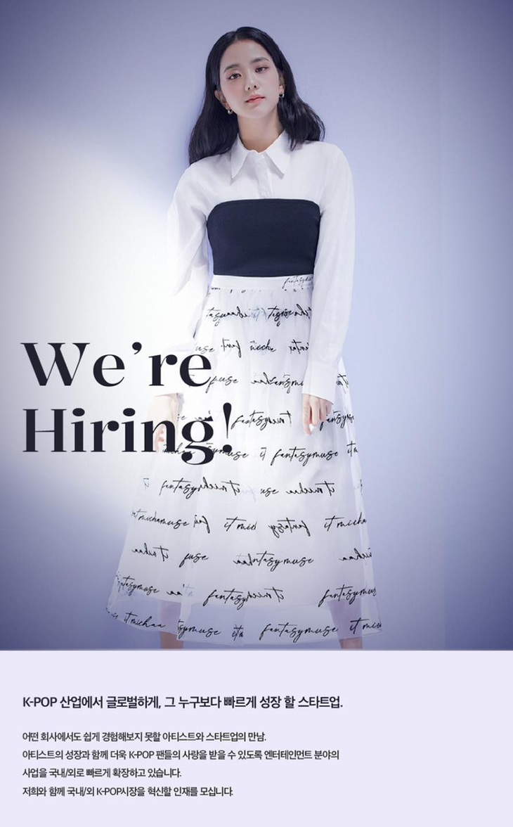 Bài đăng tuyển dụng của Jisoo khiến người hâm mộ thi nhau ứng tuyển