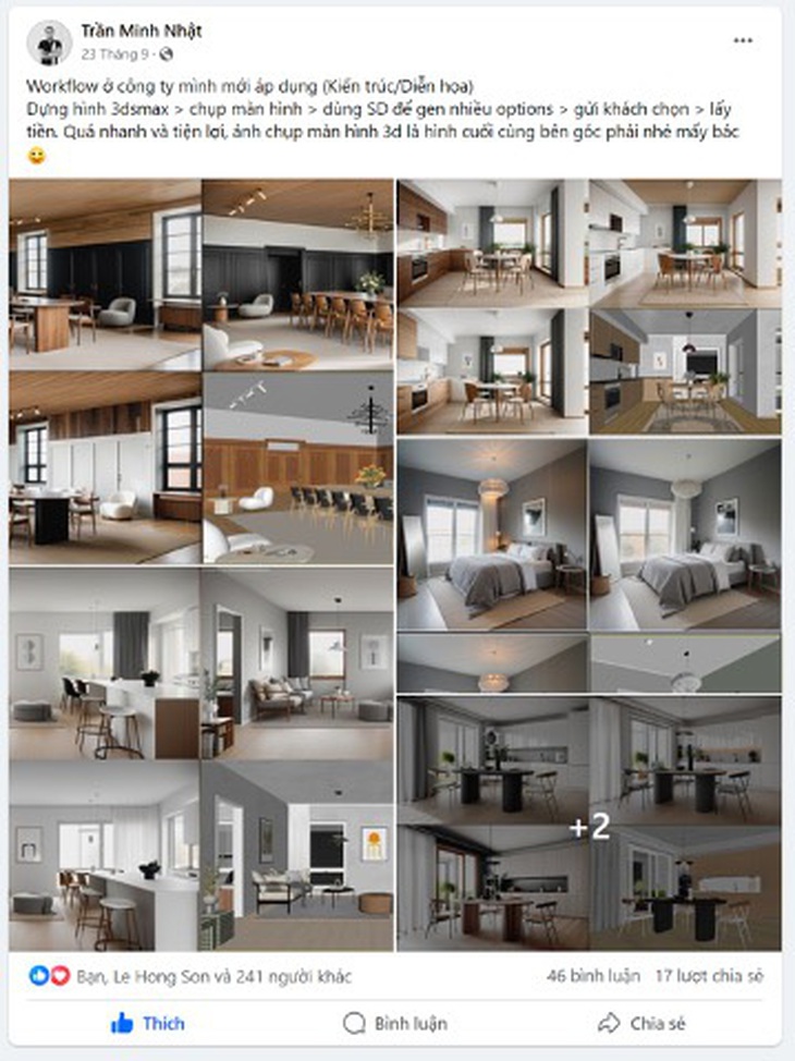 Áp dụng Stable Diffusion trong kiến trúc