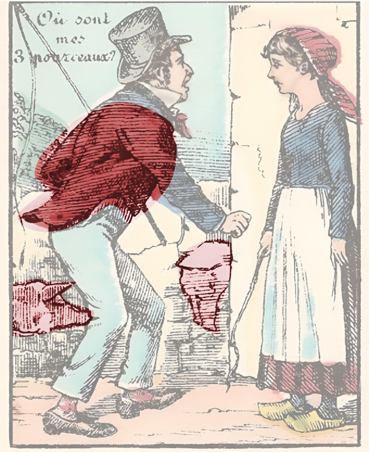 Mắt 10/10 có thấy 3 con lợn ẩn giấu trong tranh?- Ảnh 2.