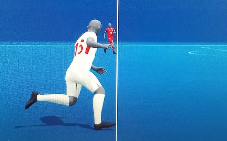 Tình huống VAR bắt việt vị 