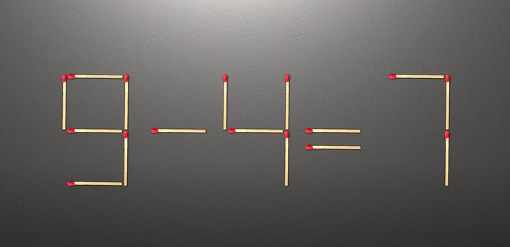 Thử tài IQ: Di chuyển một que diêm để 9+25=20 thành phép tính đúng- Ảnh 3.