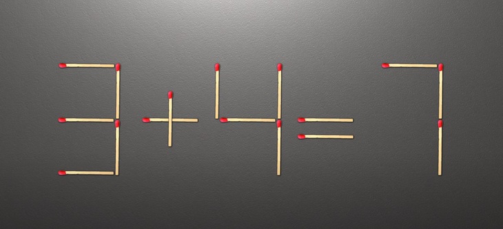 Thử tài IQ: Di chuyển một que diêm để 9+25=20 thành phép tính đúng- Ảnh 4.