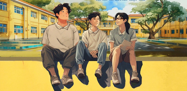 Hình ảnh bộ ba nhân vật chính Kính vạn hoa trong poster đầu tiên công bố về dự án điện ảnh