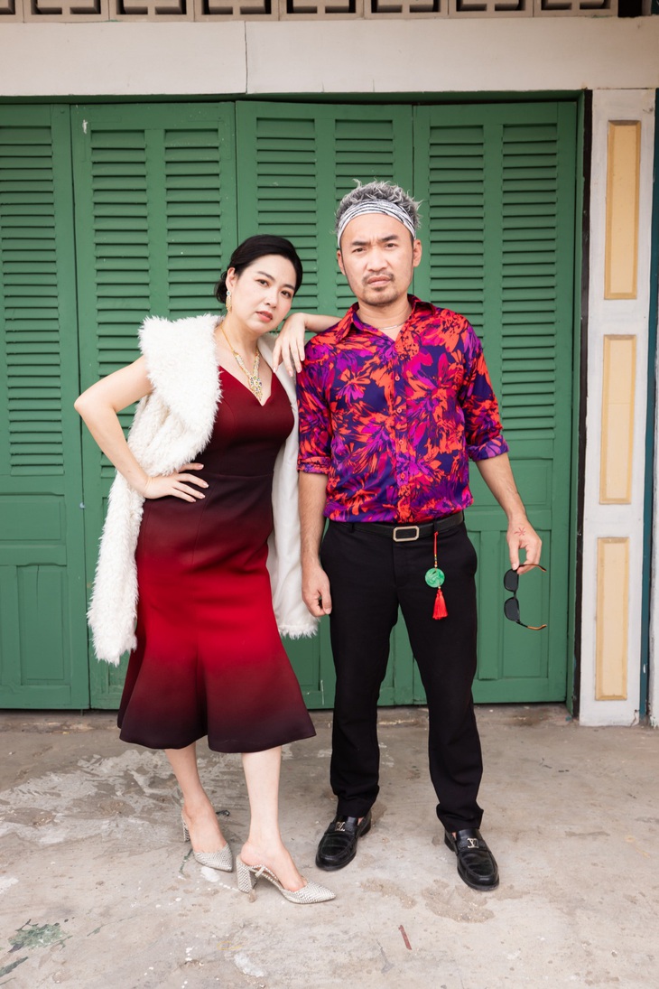 Lê Khánh đóng phim cùng Tiến Luật