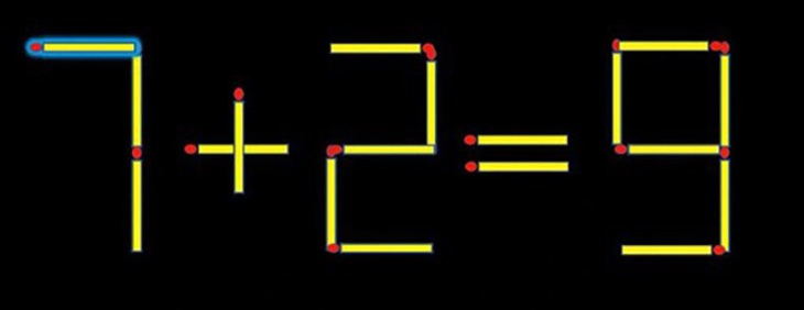 Thử tài IQ: Di chuyển một que diêm để 7+1=0 thành phép tính đúng- Ảnh 6.