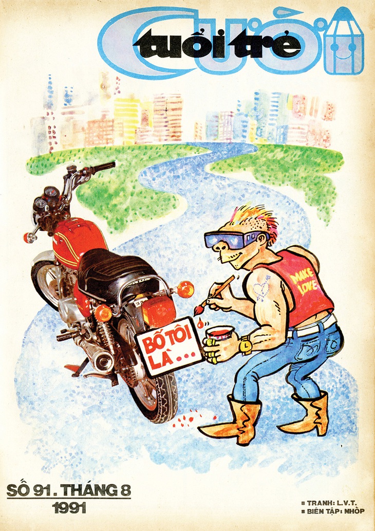 Tuổi Trẻ Cười số tháng 8 năm 1991 