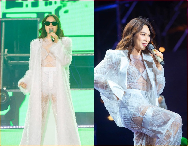 Phát hiện Mỹ Tâm 'mua nguyên cây vải' may đồ diễn, fan nói gì?- Ảnh 4.