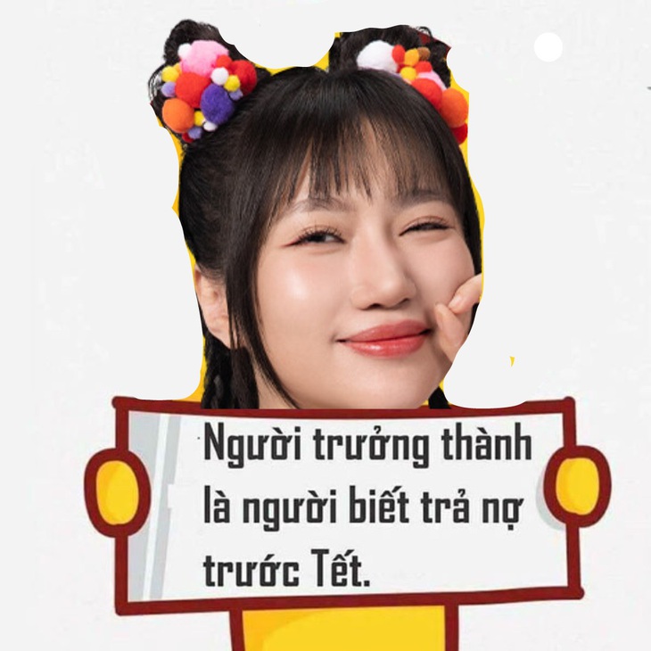 Gương mặt đại diện thương hiệu "trả nợ trước Tết".