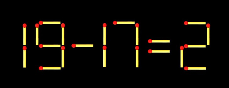 Thử tài IQ: Di chuyển một que diêm để 18-6=3 thành phép tính đúng - Ảnh 1.