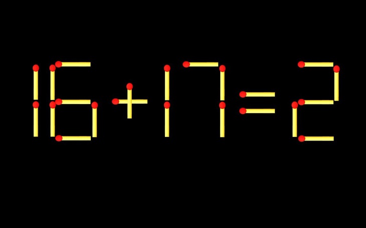 Thử tài IQ: Di chuyển một que diêm để 8+17=8 thành phép tính đúng - Ảnh 9.