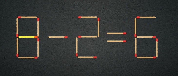 Thử tài IQ: Di chuyển một que diêm để 6-3=47 thành phép tính đúng - Ảnh 1.