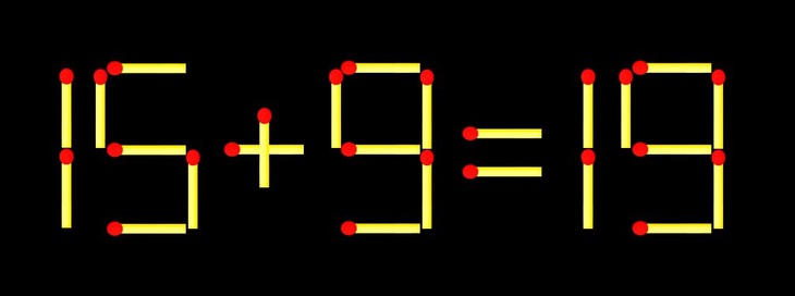 Thử tài IQ: Di chuyển một que diêm để 9+18=8 thành phép tính đúng - Ảnh 3.
