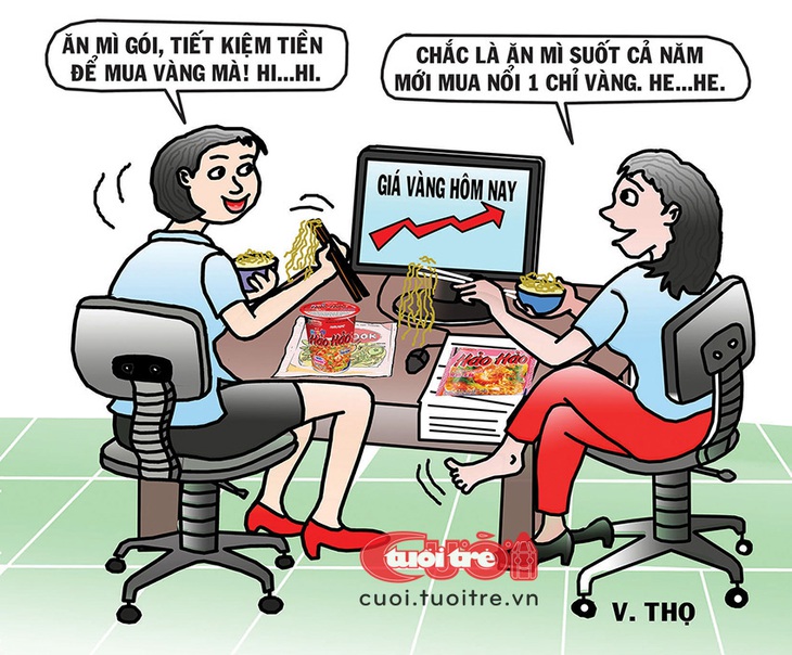 Nhân viên văn phòng ăn mì gói để làm giàu - Ảnh 1.