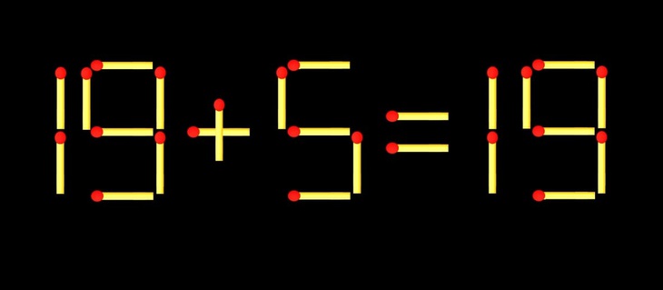 Thử tài IQ: Di chuyển một que diêm để 11+17=8 thành phép tính đúng - Ảnh 2.