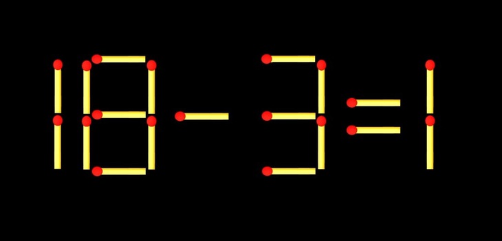 Thử tài IQ: Di chuyển một que diêm để 7-17=6 thành phép tính đúng - Ảnh 3.